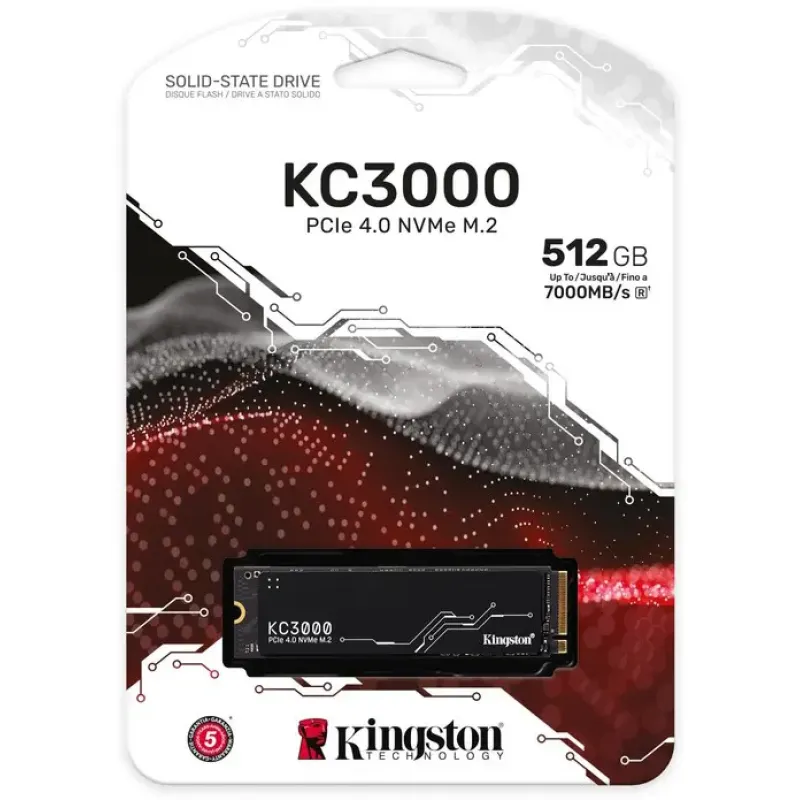 SSD накопитель Kingston KC3000 512 GB (SKC3000S/512G)