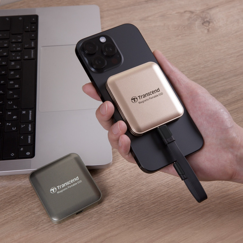 SSD накопичувач Transcend ESD420 4 TB Champagne Gold (TS4TESD420G)