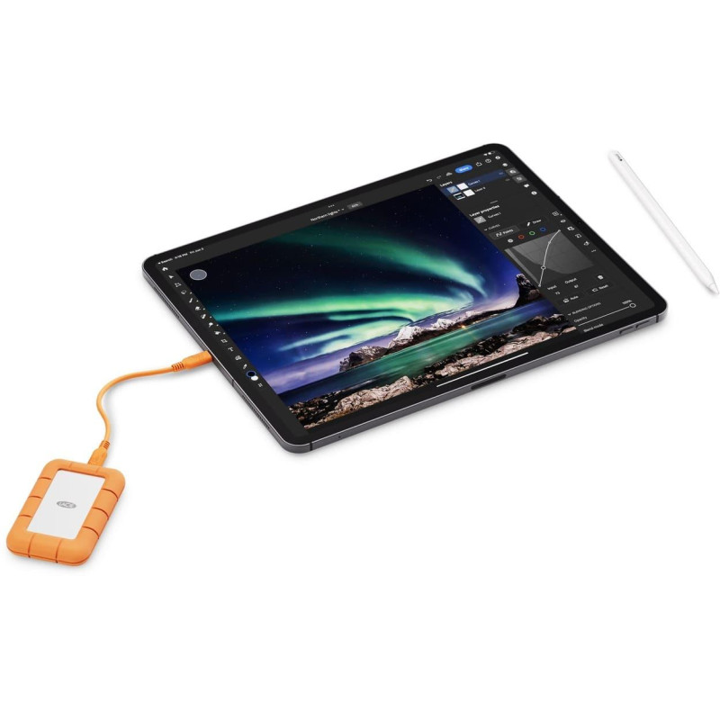 SSD накопитель LaCie Rugged Mini SSD 4 TB (STMF4000400)