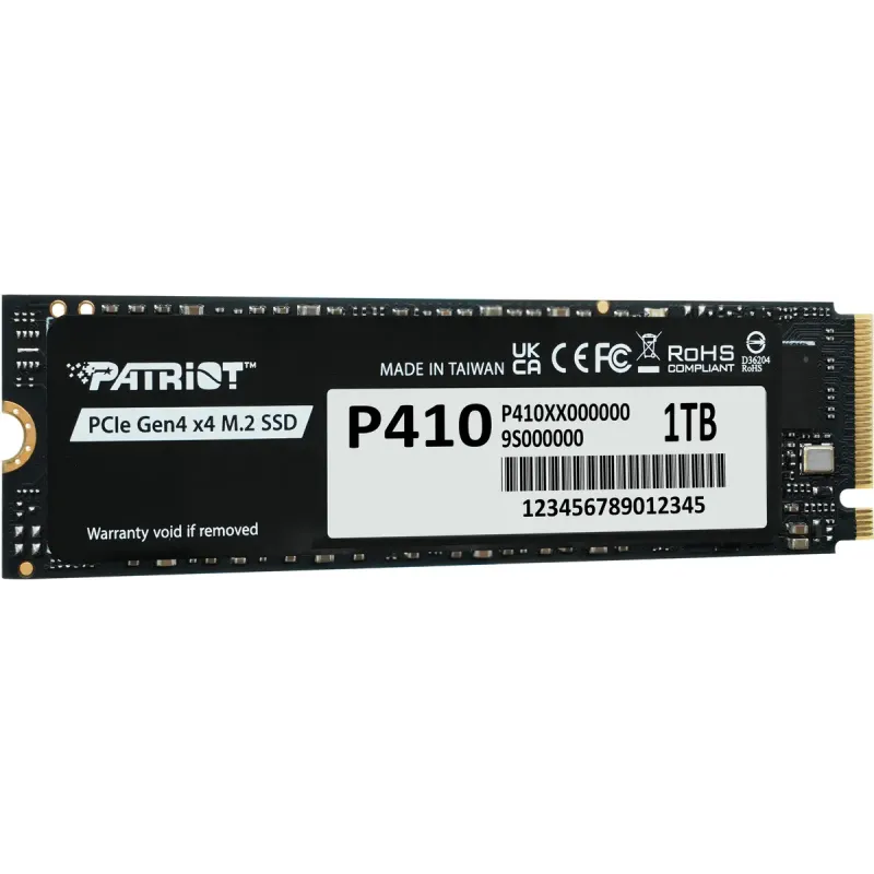 SSD накопитель PATRIOT P410 1 TB (P410P1TBM28H)
