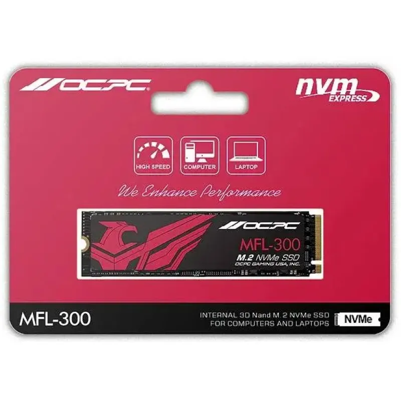 SSD накопичувач OCPC MFL-300 256GB (SSDM2PCIEF256GB)