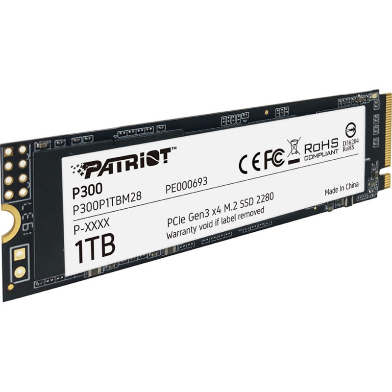 SSD накопитель PATRIOT P300 1 TB (P300P1TBM28)