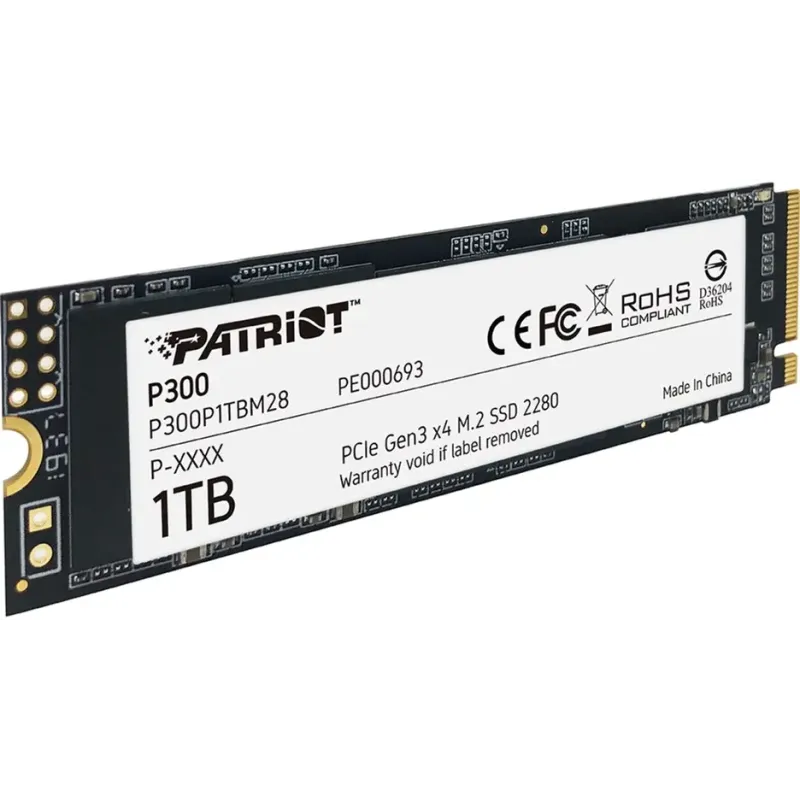 SSD накопичувач PATRIOT P300 1 TB (P300P1TBM28)