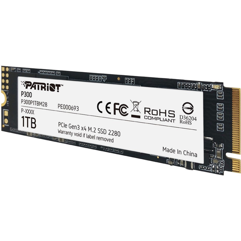 SSD накопитель PATRIOT P300 1 TB (P300P1TBM28)