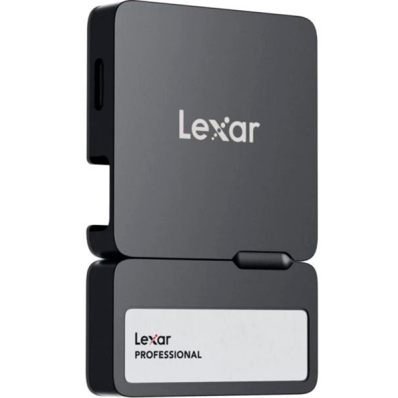 Lexar SL400 Professional Go Portable with Hub 1 TB Black (LSL400S001T-RNBNG)