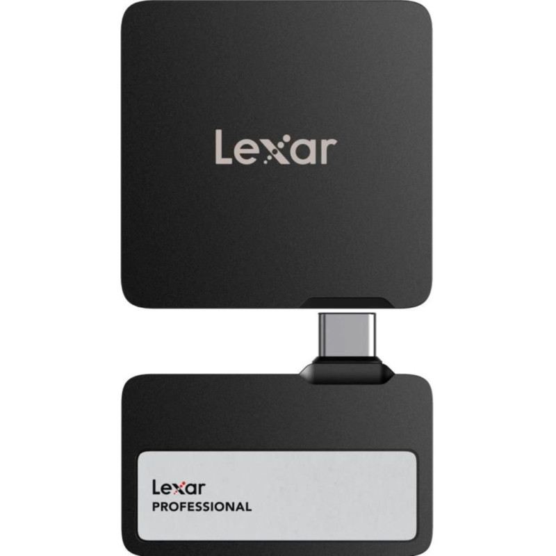 Lexar SL400 Professional Go Portable with Hub 1 TB Black (LSL400S001T-RNBNG)