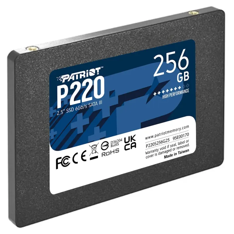 SSD накопичувач PATRIOT P220 256 GB (P220S256G25)