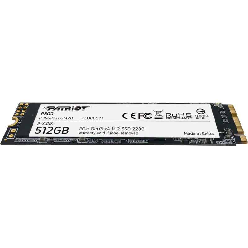 SSD накопичувач PATRIOT P300 512 GB (P300P512GM28)