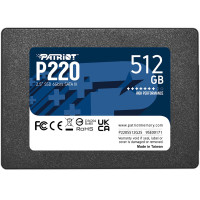SSD накопичувач PATRIOT P220 512 GB (P220S512G25)