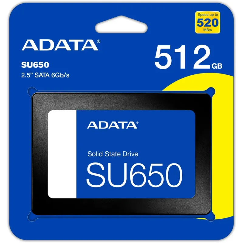 SSD накопитель ADATA Ultimate SU650 512 GB (ASU650SS-512GT-R)