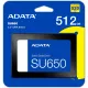 SSD накопитель ADATA Ultimate SU650 512 GB (ASU650SS-512GT-R)