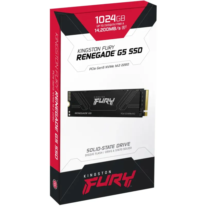 SSD накопитель Kingston FURY Renegade G5 1 TB (SFYR2S/1T0)