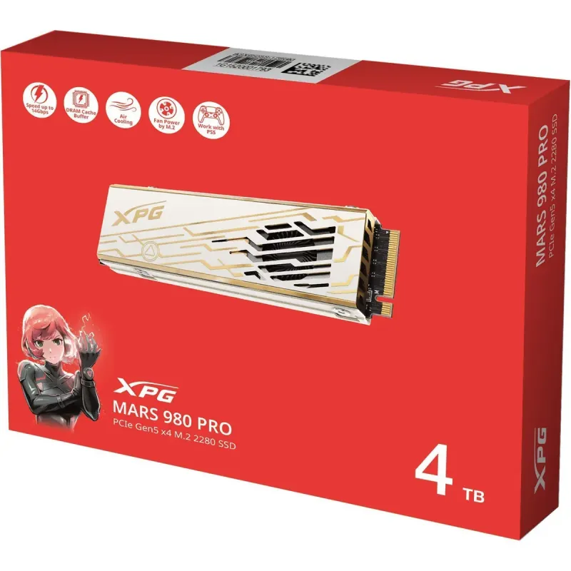 SSD накопитель ADATA XPG MARS 980 PRO 4 TB (SMAR-980P-4TCI)
