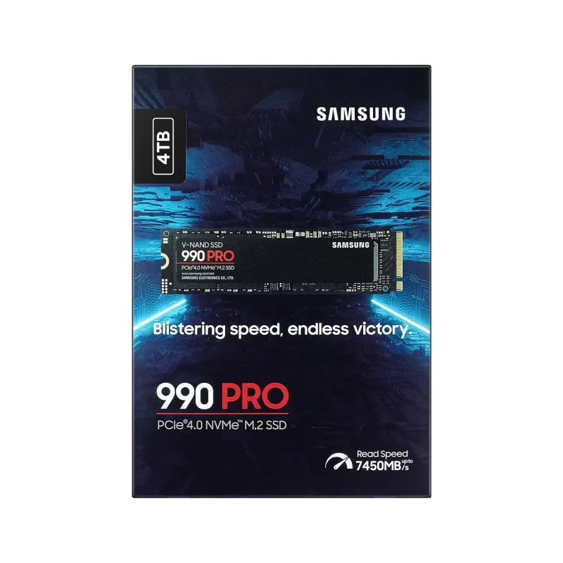 SSD накопичувач Samsung 990 PRO 4 TB (MZ-V9P4T0BW)
