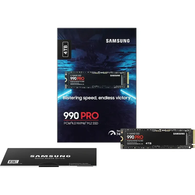 SSD накопичувач Samsung 990 PRO 4 TB (MZ-V9P4T0BW)