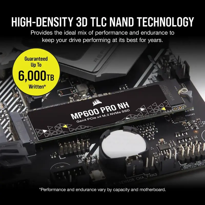 SSD накопитель Corsair MP600 PRO NH 2 TB (CSSD-F2000GBMP600PNH)
