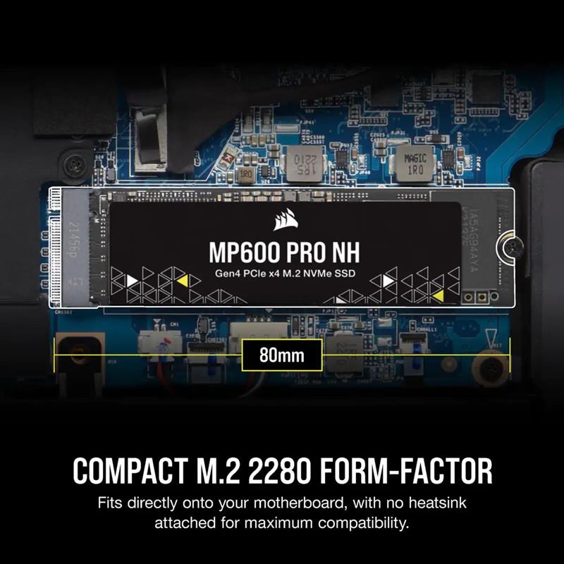 SSD накопитель Corsair MP600 PRO NH 2 TB (CSSD-F2000GBMP600PNH)