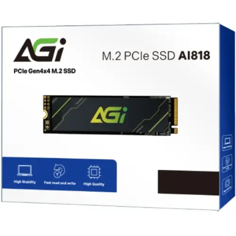 SSD накопитель Goodram SSD 2Tb AGI AI818 M.2 (AGI2T0G43AI818-CB)
