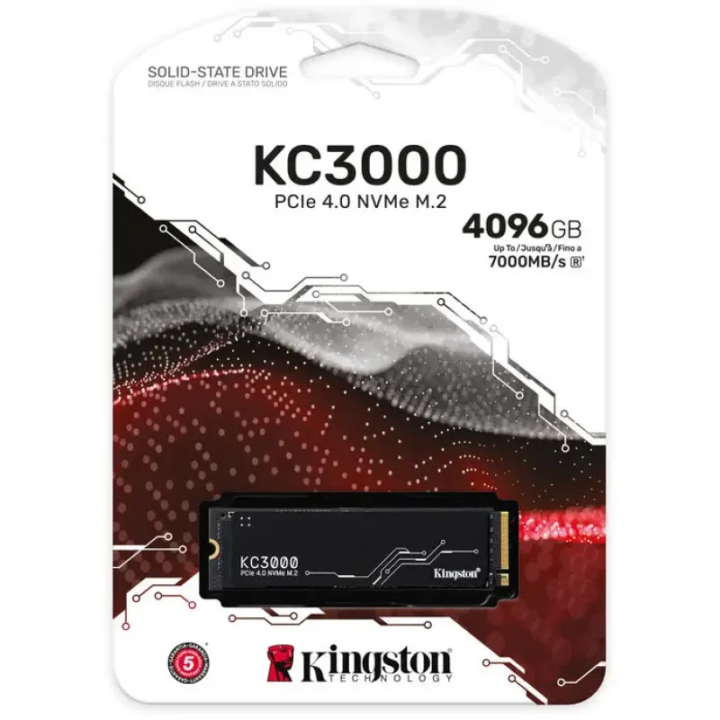 SSD накопичувач Kingston KC3000 4096 GB (SKC3000D/4096G)