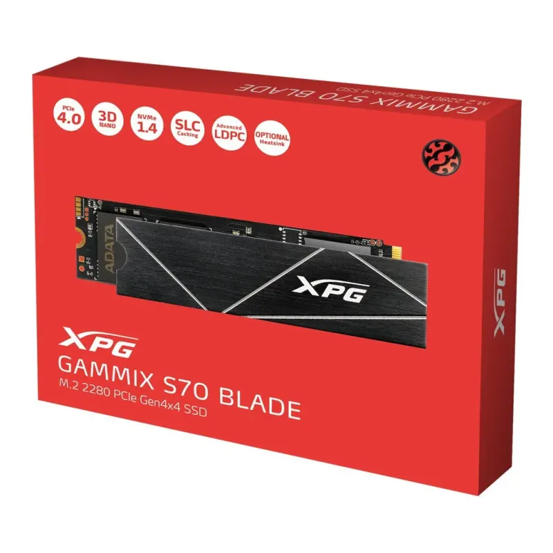 SSD накопитель ADATA XPG Gammix S70 Blade 1 TB (AGAMMIXS70B-1T-CS)