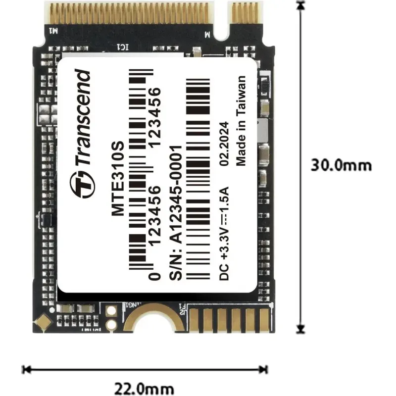 SSD накопитель Transcend MTE310S 512 GB (TS512GMTE310S)