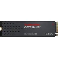 SSD накопичувач SANDISK Optimus 5100 500GB M.2 2280 NVMe PCIe 4.0 x4 3D NAND QLC (SDSP51500GAN-000E0)