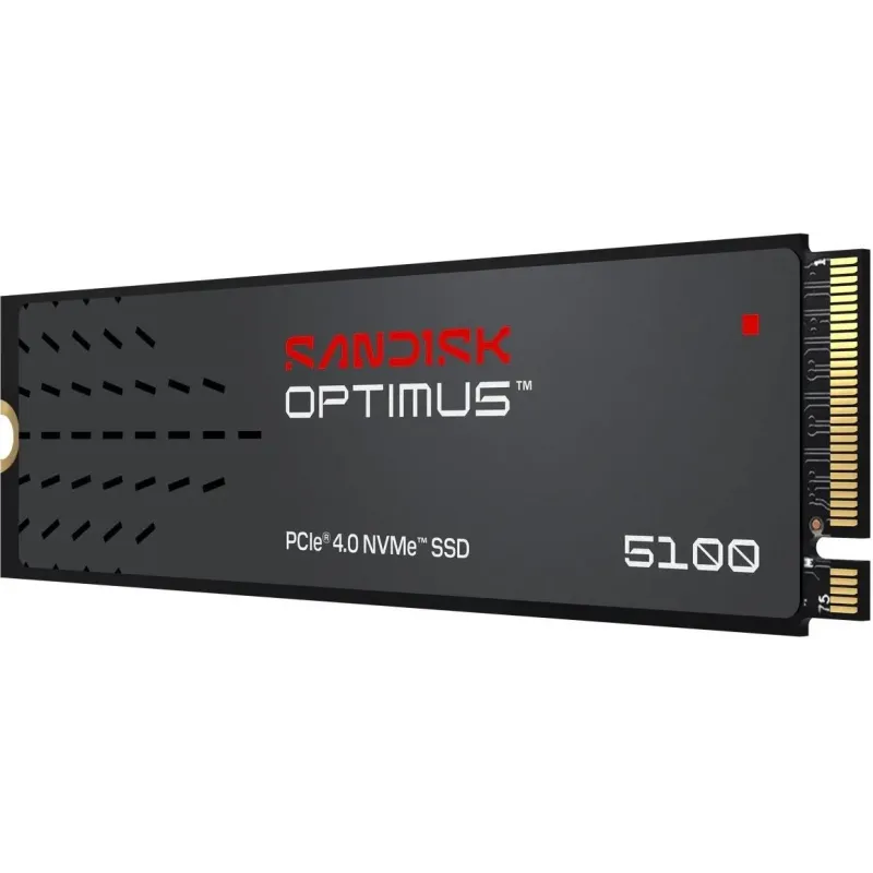 SSD накопичувач SANDISK Optimus 5100 500GB M.2 2280 NVMe PCIe 4.0 x4 3D NAND QLC (SDSP51500GAN-000E0)