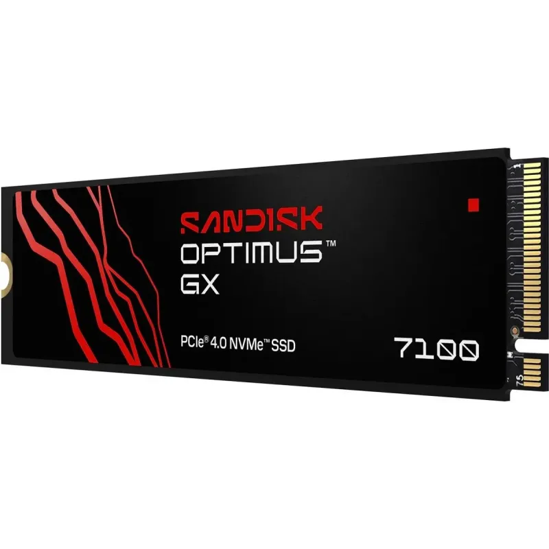 SSD накопичувач SANDISK Optimus GX 7100 500GB M.2 2280 NVMe PCIe 4.0 x4 3D NAND TLC (SDSP71500GAN-000E0)