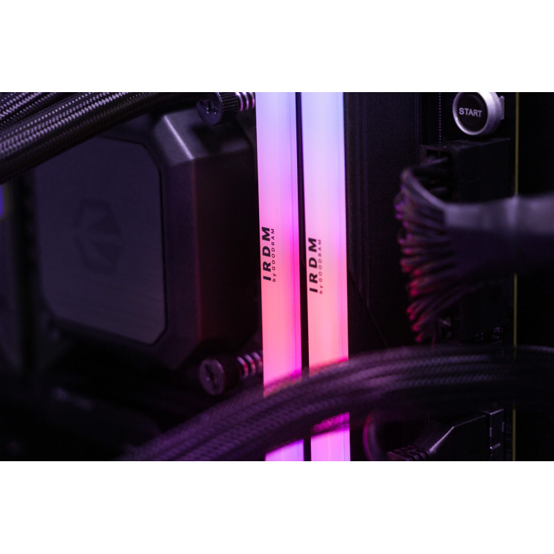 Оперативна пам'ять GOODRAM 32 GB (2x16GB) DDR5 6800 MHz IRDM RGB Black (IRG-68D5L34S/32GDC)