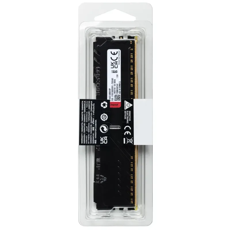 Оперативная память Kingston FURY 16 GB DDR4 3200 MHz Beast Black (KF432C16BB1/16WP)