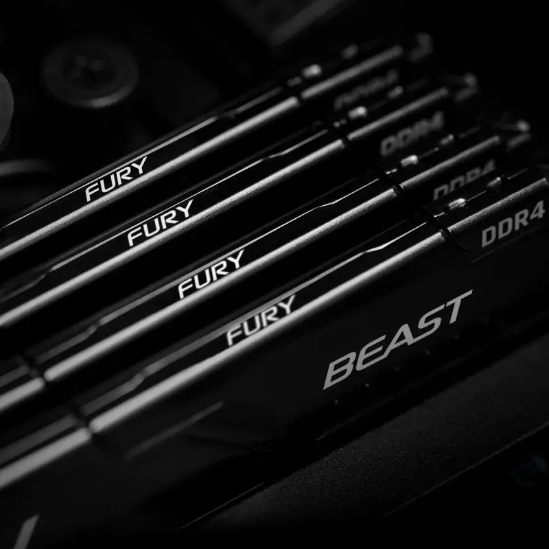 Оперативная память Kingston FURY 16 GB DDR4 3200 MHz Beast Black (KF432C16BB1/16WP)