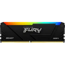 Оперативная память Kingston Fury DDR4 16GB 3200Mhz Beast RGB Black XMP (KF432C16BB12A/16WP)