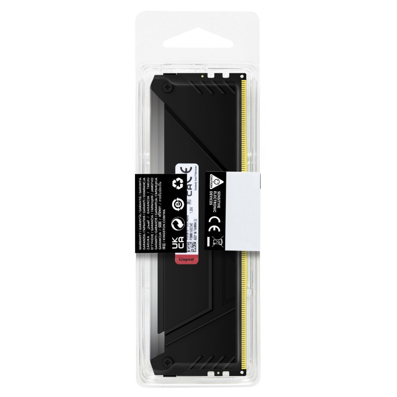 Оперативная память Kingston Fury DDR4 16GB 3200Mhz Beast RGB Black XMP (KF432C16BB12A/16WP)