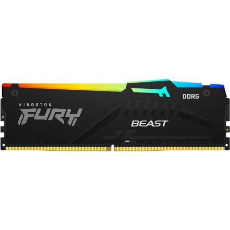 Оперативна пам'ять Kingston FURY 8 GB DDR5 5200 MHz Beast RGB (KF552C40BBA-8)