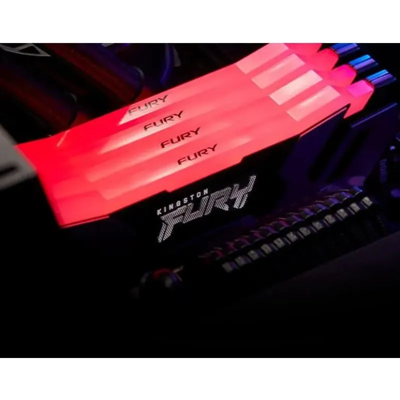 Оперативна пам'ять Kingston FURY 32 GB DDR5 6400 MHz Renegade Silver/Black RGB (KF564C32RSA-32)