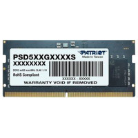 Оперативна пам'ять PATRIOT 8 GB SO-DIMM DDR5 5600 MHz (PSD58G560041S)