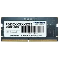 Оперативная память PATRIOT 8 GB SO-DIMM DDR5 5600 MHz (PSD58G560041S)