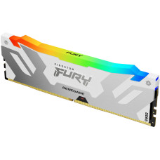 Оперативна пам'ять Kingston FURY 16 GB DDR5 6400 MHz Renegade Silver/White RGB (KF564C32RWA-16)