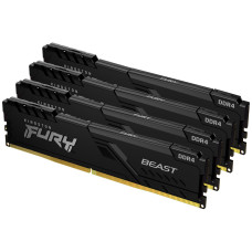 Оперативная память Kingston FURY 64 GB (4x16GB) DDR4 3200 MHz Beast (KF432C16BB1K4/64)