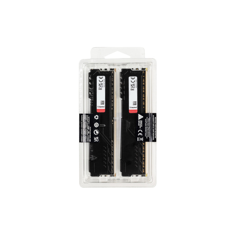 Оперативная память Kingston FURY 64 GB (4x16GB) DDR4 3200 MHz Beast (KF432C16BB1K4/64)
