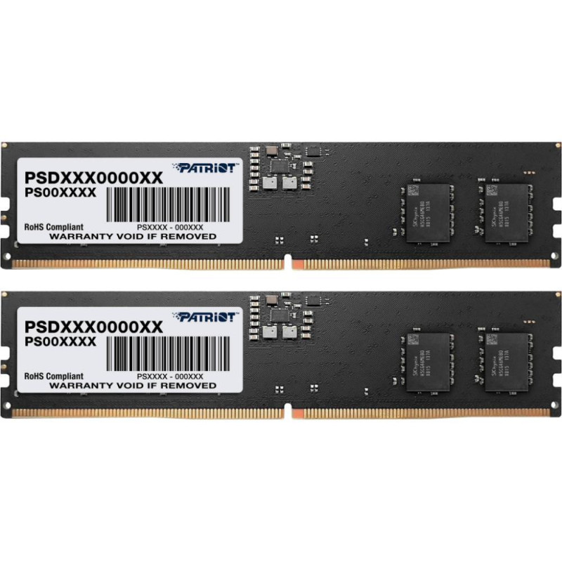 Оперативна пам'ять PATRIOT 32 GB (2x16GB) DDR5 4800 MHz Signature Line (PSD532G4800K)