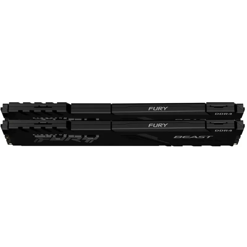 Оперативна пам'ять Kingston FURY 32 GB (2x16GB) DDR4 3200 MHz Beast Black (KF432C16BB1K2/32)