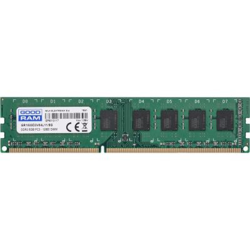 Оперативная память GOODRAM 8 GB DDR3 1600 MHz (GR1600D3V64L11/8G)