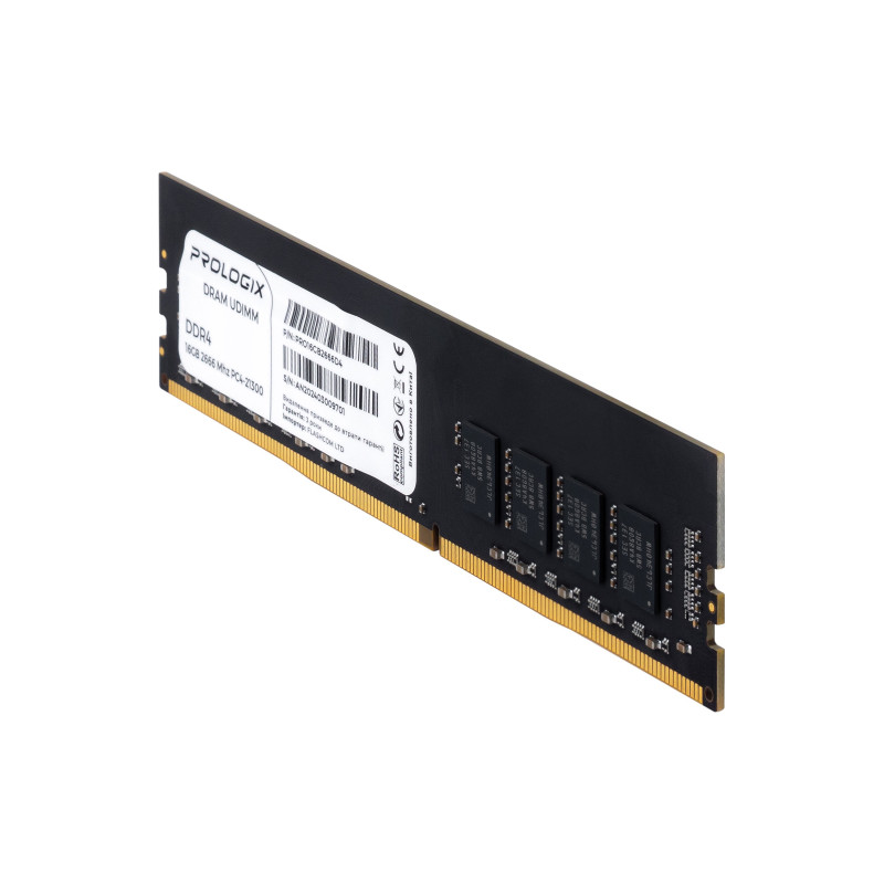Оперативная память Prologix 16 GB DDR4 2666 MHz (PRO16GB2666D4)
