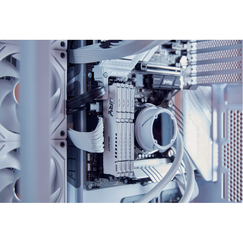 Оперативна пам'ять Kingston FURY 32 GB DDR5 5200 MHz Beast EXPO White (KF552C36BWE-32)