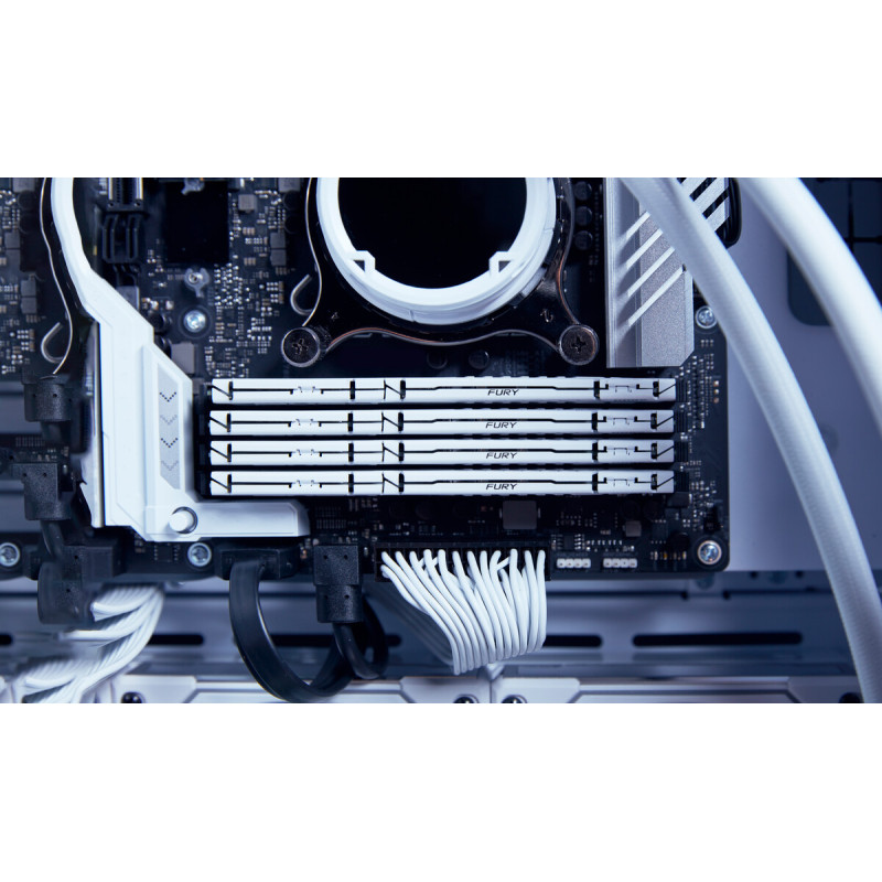 Оперативна пам'ять Kingston FURY 32 GB DDR5 5200 MHz Beast EXPO White (KF552C36BWE-32)