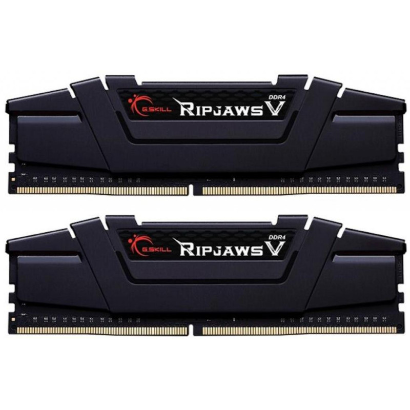 Оперативна пам'ять G.Skill 16 GB (2x8GB) DDR4 3600 MHz Ripjaws V Classic Black (F4-3600C18D-16GVK)