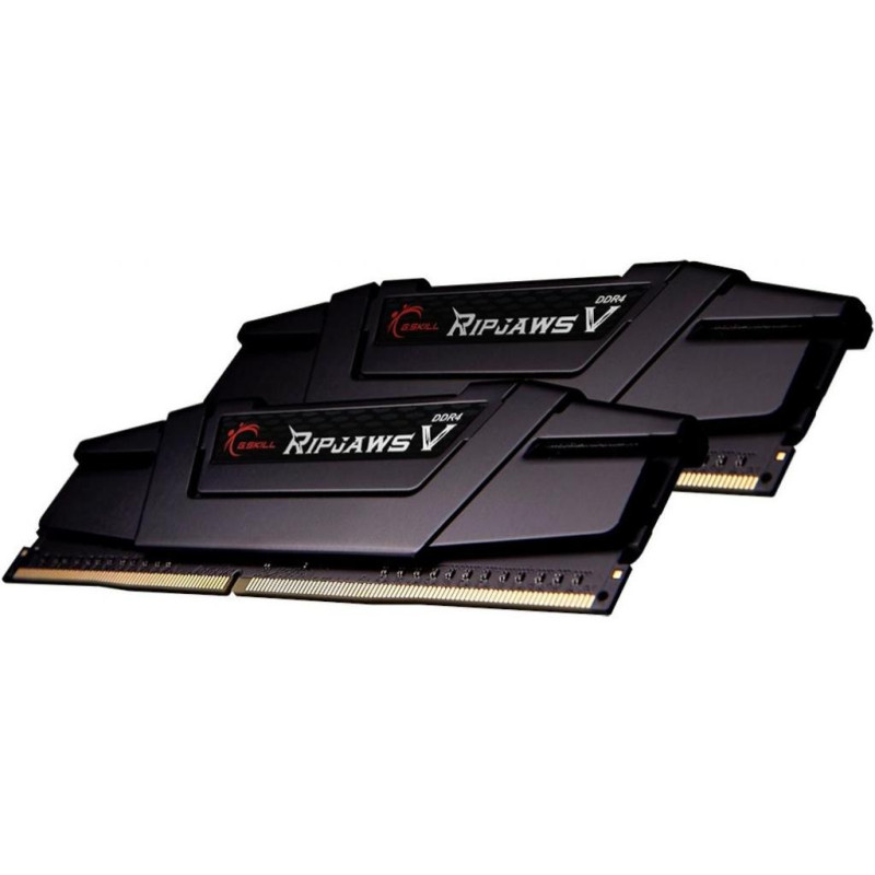 Оперативна пам'ять G.Skill 16 GB (2x8GB) DDR4 3600 MHz Ripjaws V Classic Black (F4-3600C18D-16GVK)