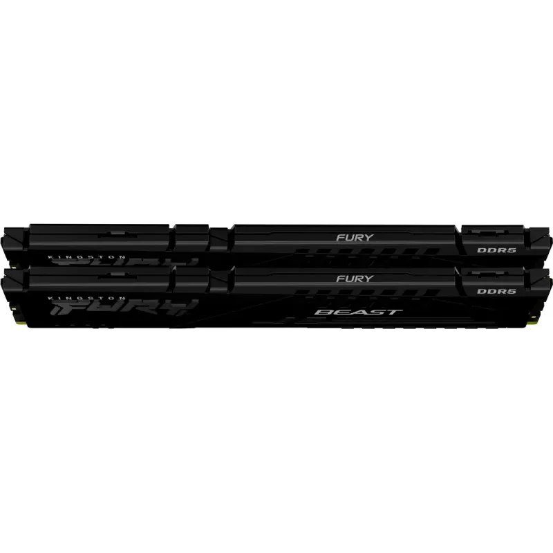 Оперативная память Kingston FURY 64 GB (2x32GB) DDR5 5200 MHz Beast Black EXPO (KF552C40BB2K2-64)