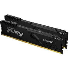 Оперативная память Kingston FURY 32 GB (2x16GB) DDR4 3200 MHz Beast Black (KF432C16BB1K2/32WP)